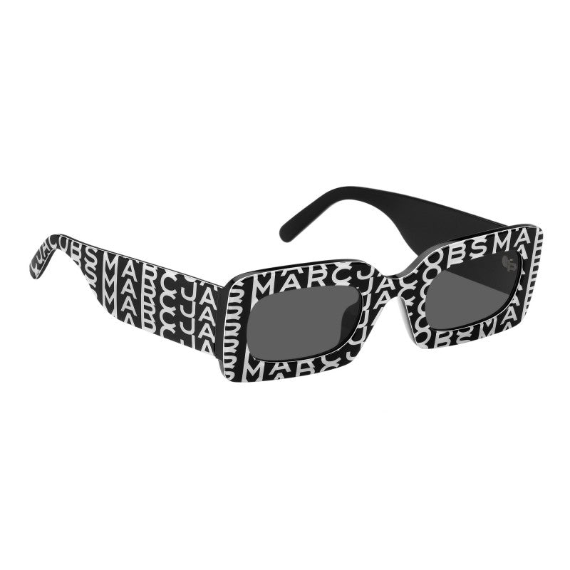 The Marc Jacobs Marc 488/S-03KIR PATTERN BLACK WHITE