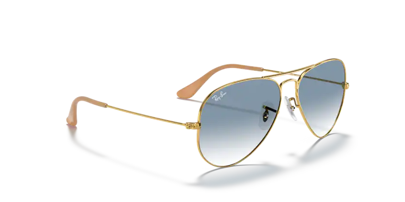 RayBan RB3025 - Aviator large metal 001/3F - Oro arista