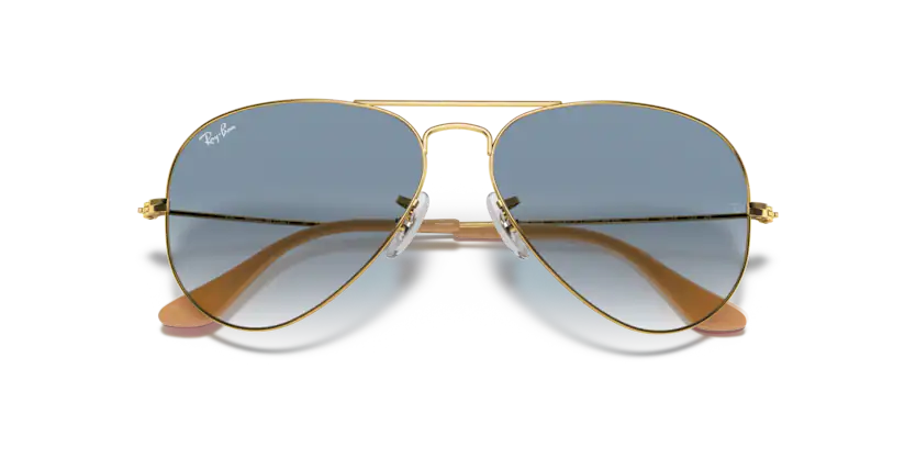 RayBan RB3025 - Aviator large metal 001/3F - Oro arista